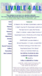 Mobile Screenshot of livableincome.org